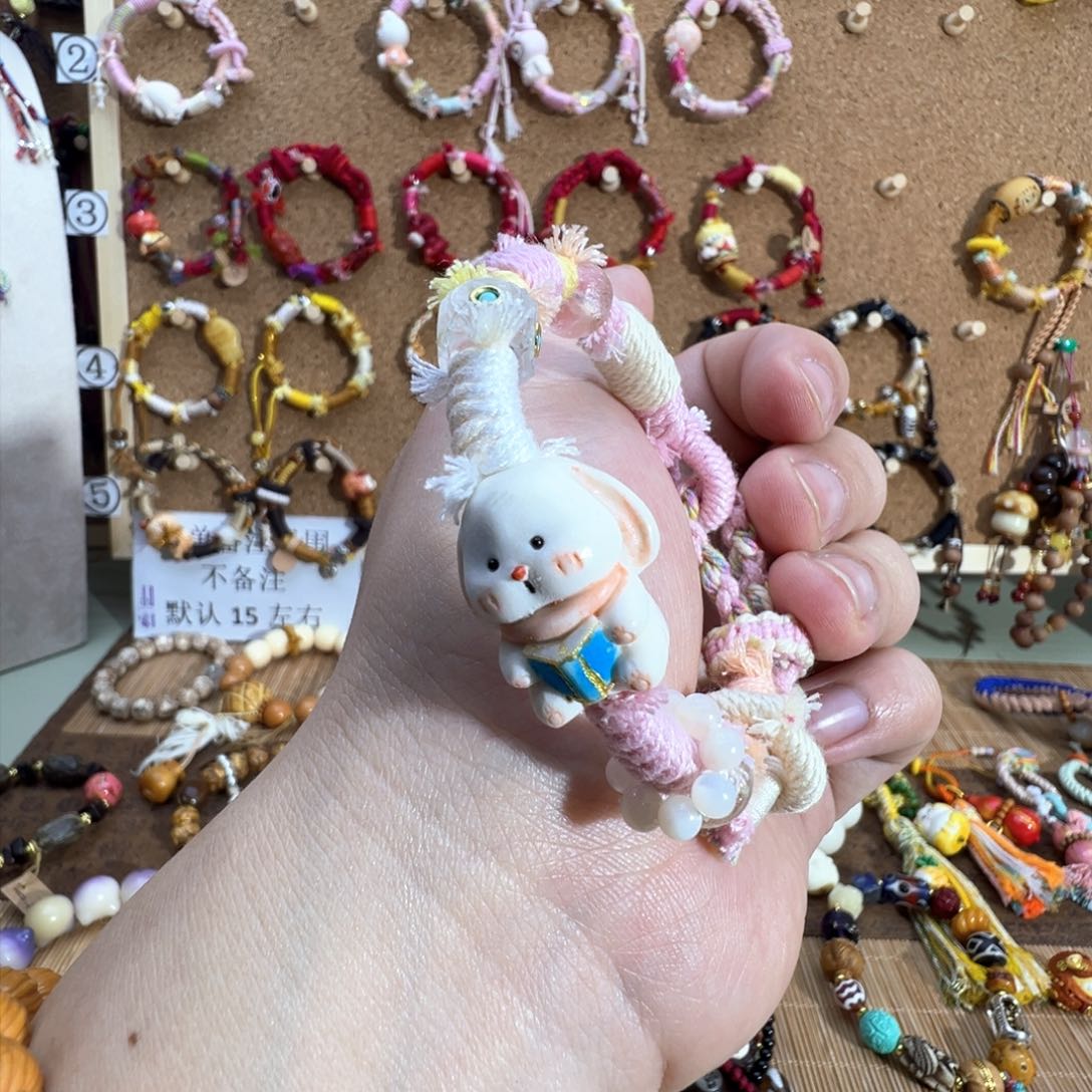 玛瑙/玉髓手链合金哈*