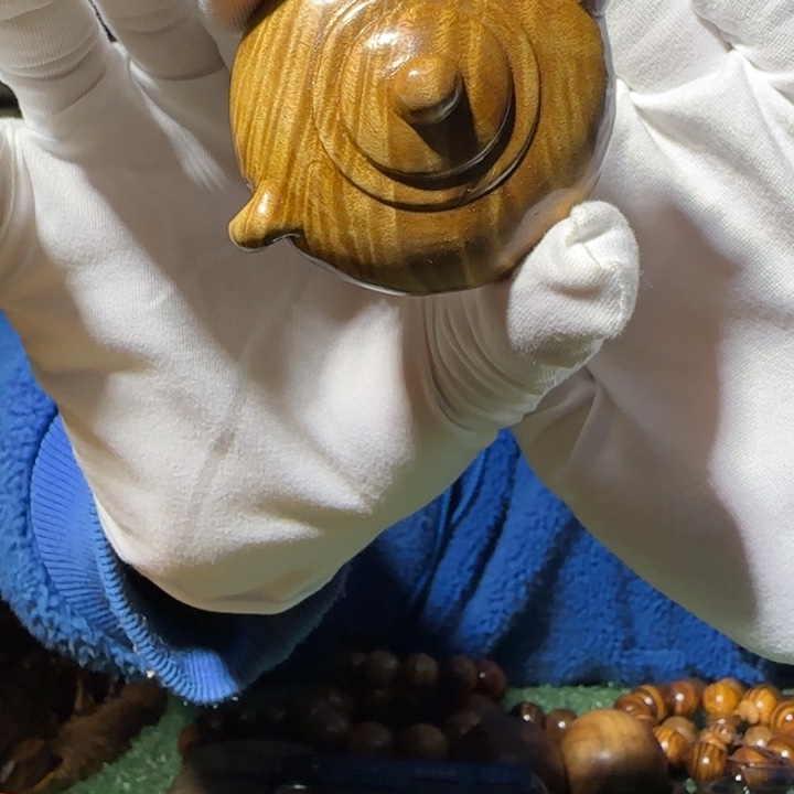 金丝楠#****$小叶桢楠把把壶