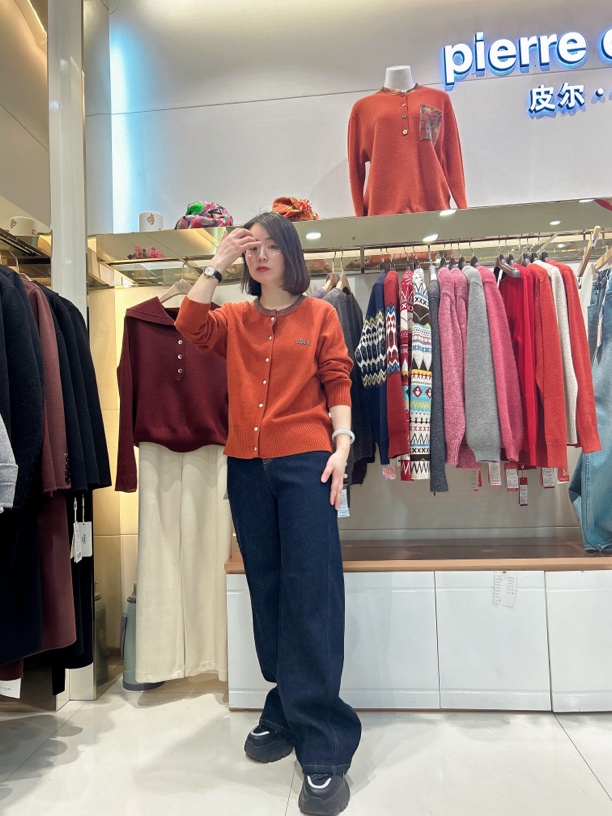 加绒牛仔裤保暖显高显瘦高腰