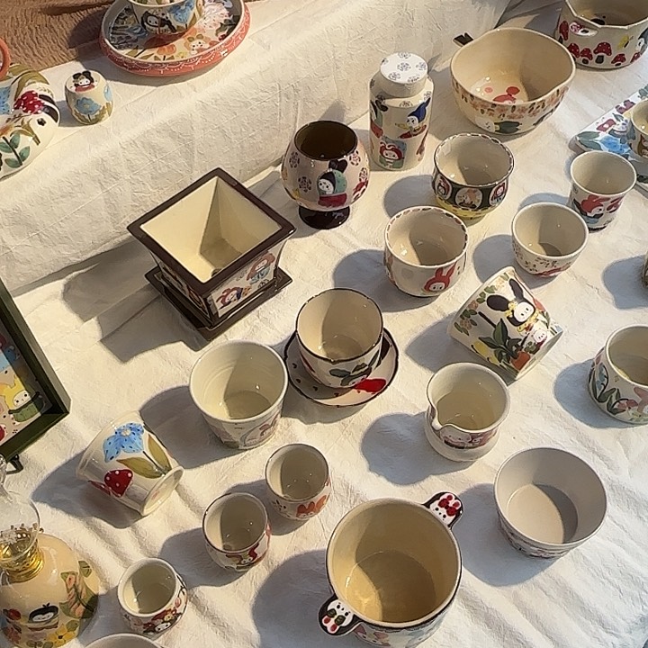 普通钢化玻璃双饮款