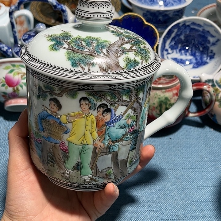 景德镇陶瓷手工手绘