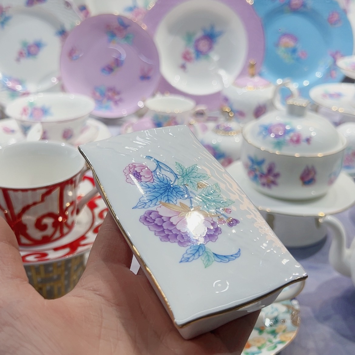 【闪购商品】骨瓷牙签盒