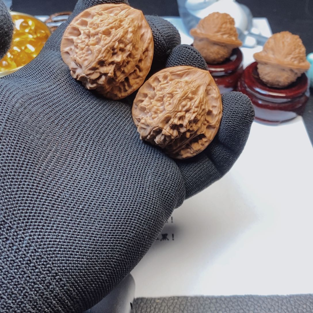 文玩核桃把件07望月38