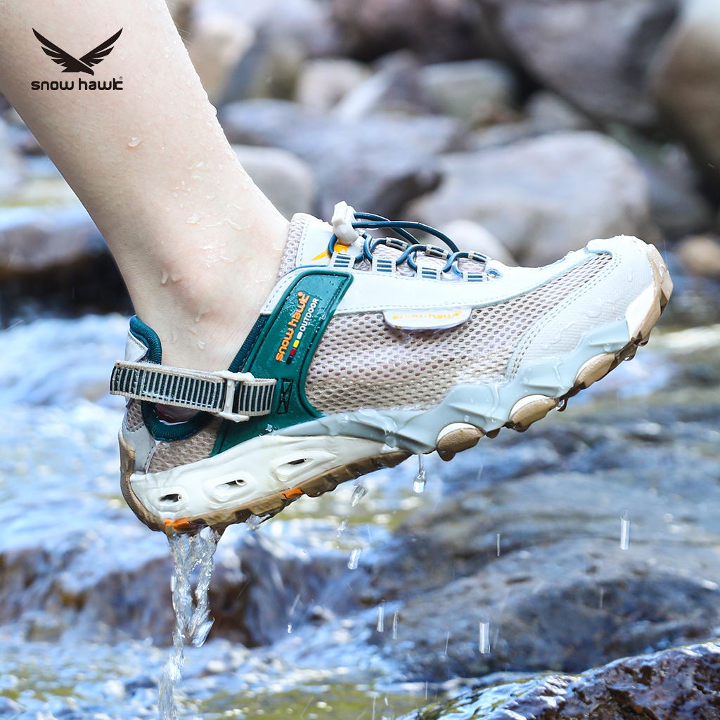 休闲夏季户外男女速干网面透气防滑溯溪鞋徒步钓鱼沙滩涉水鞋