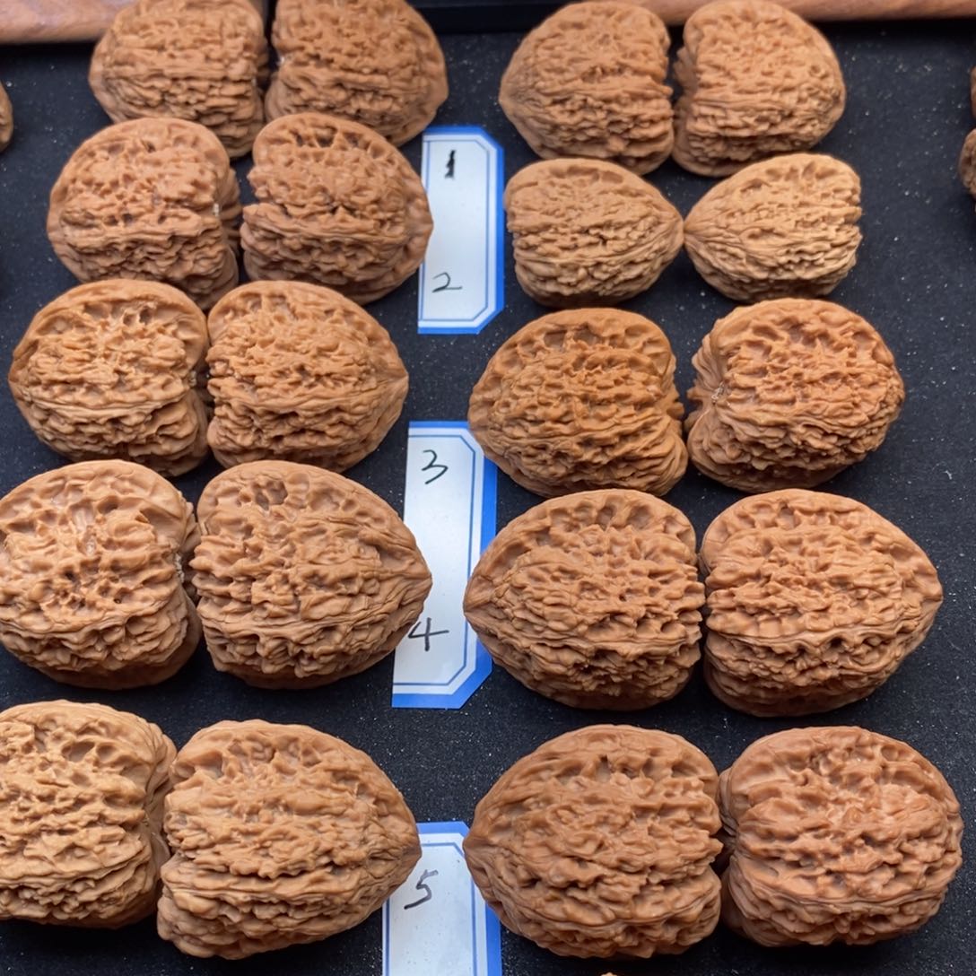 文玩核桃把件嫁**福好好