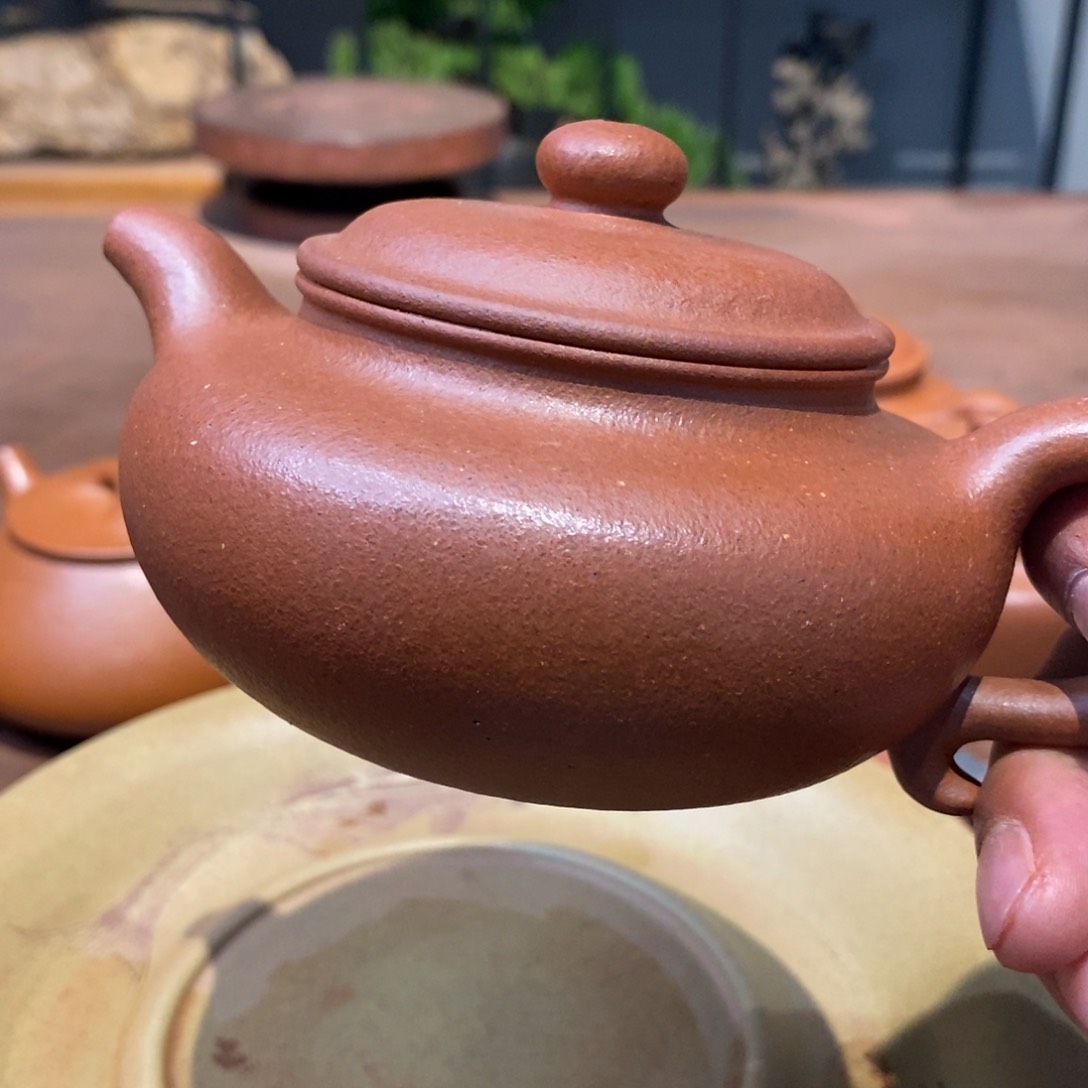 紫砂茶壶长**花宜兴紫砂壶