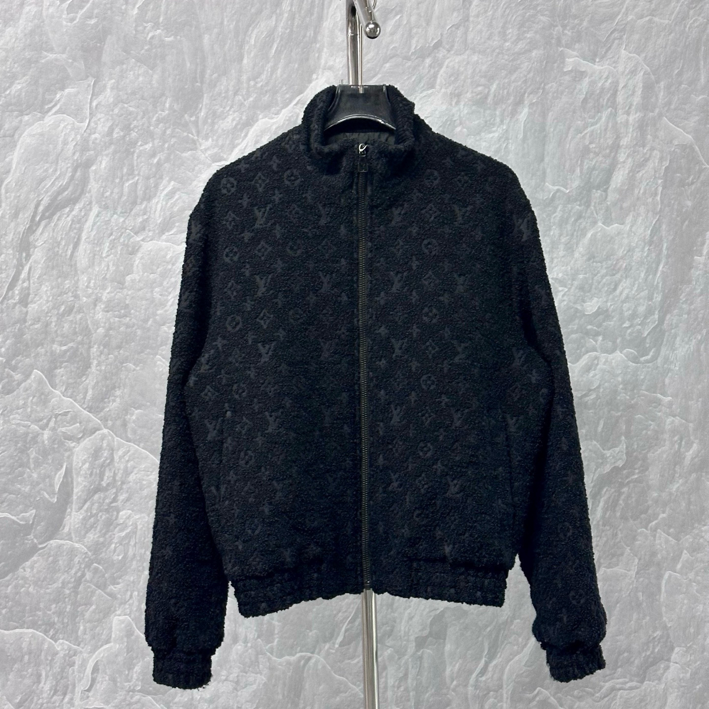 未使用 LouisVuitton/路易威登 SS25 泰迪毛巾满印外套48码O00021