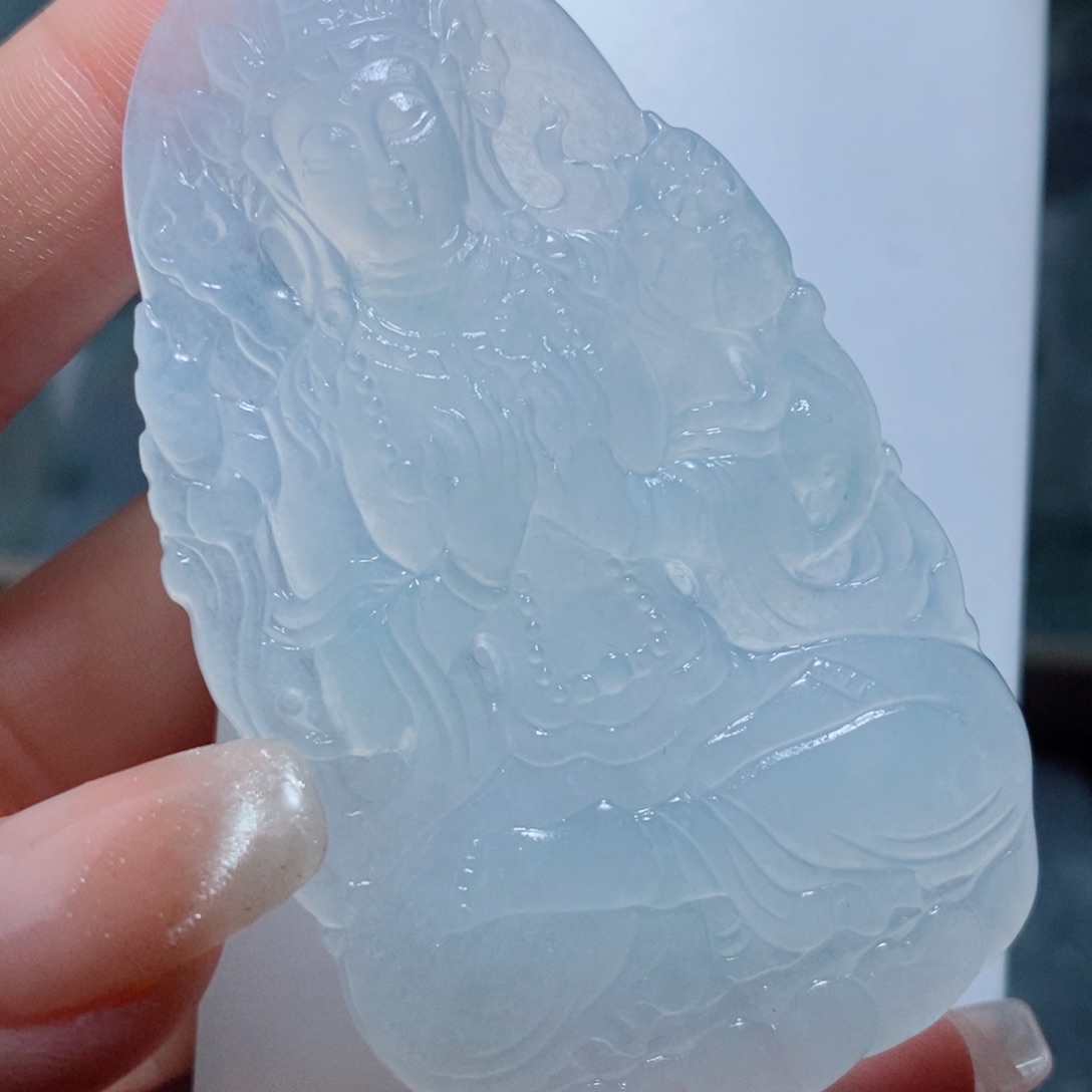 定制翡翠未镶嵌定制吊坠