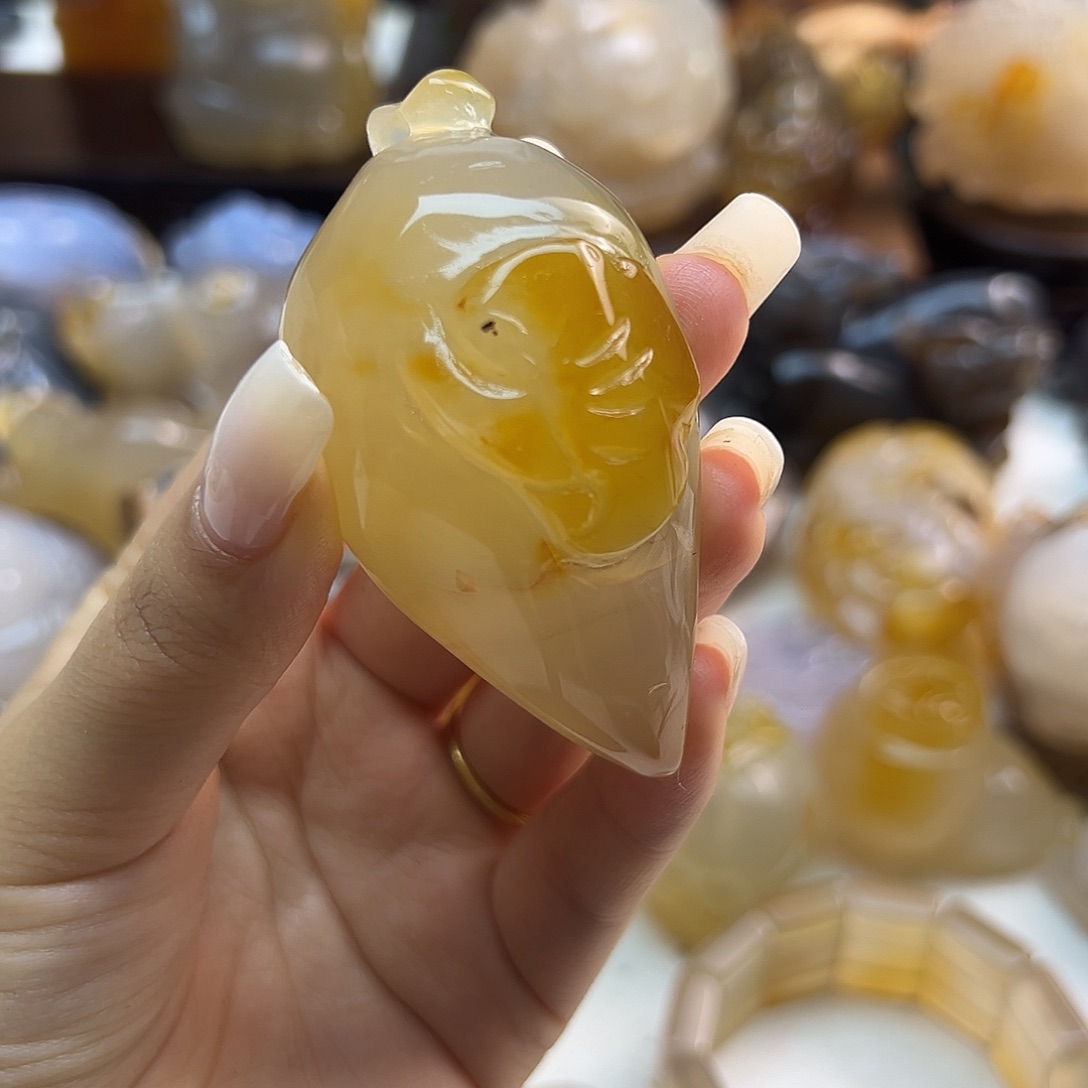 玛瑙/玉髓未镶嵌颈饰