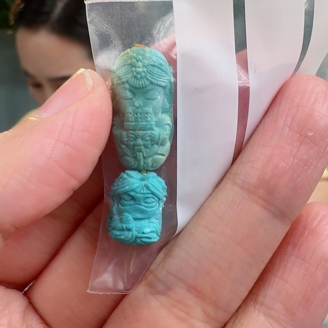 绿松石珠宝奇石未镶嵌