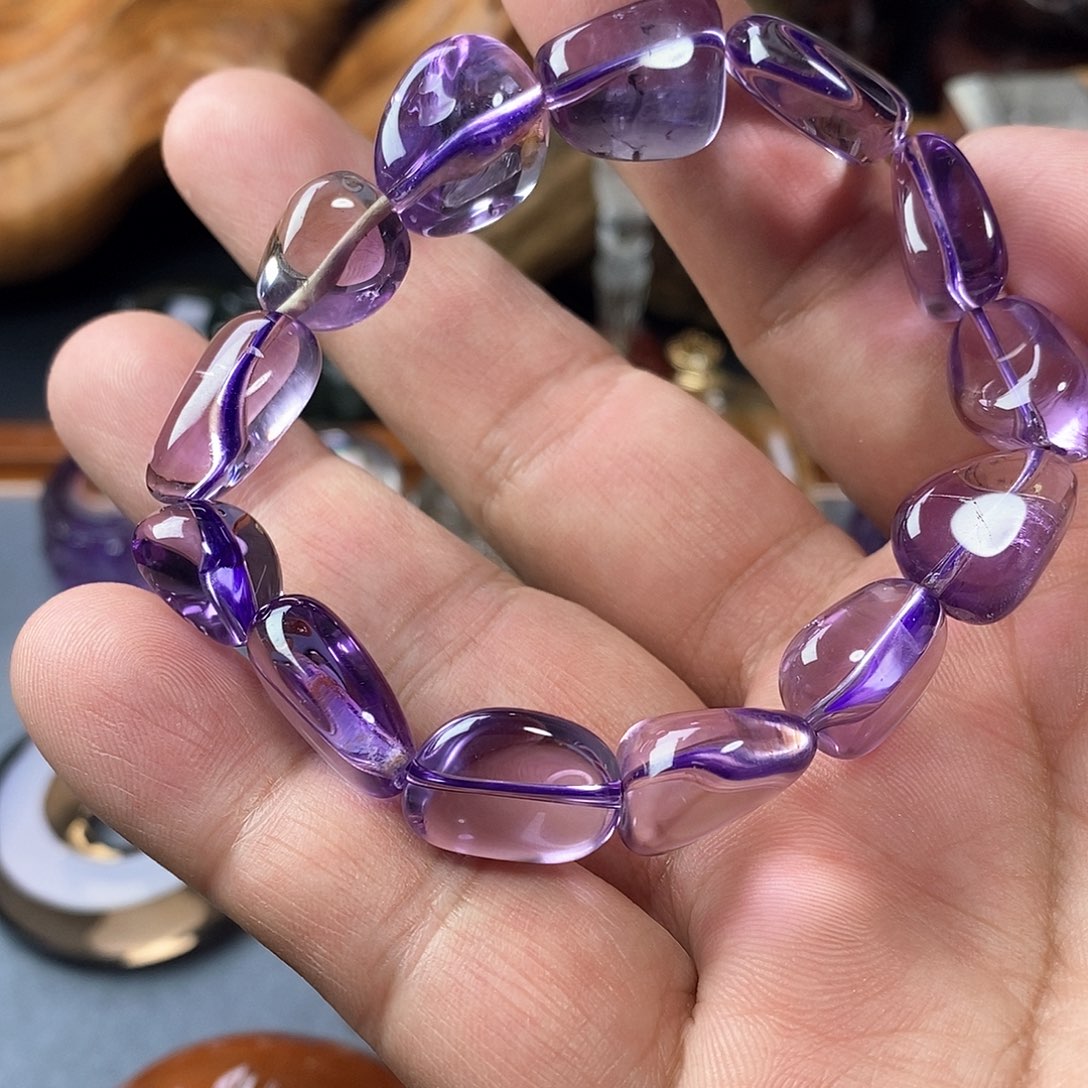 未镶嵌颈饰水晶紫水晶