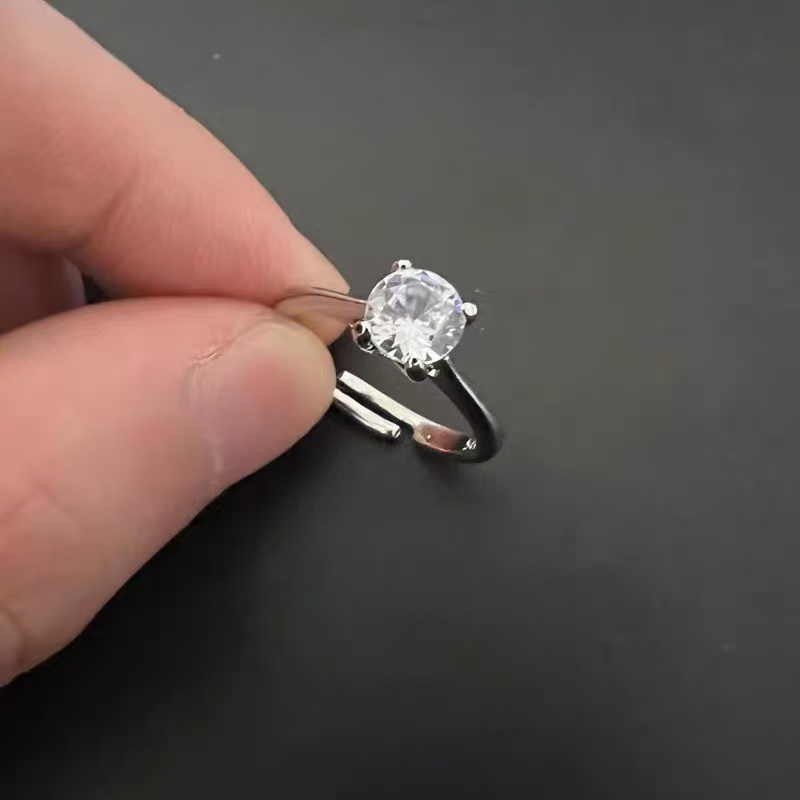   BY-87四爪镶嵌指环1CT