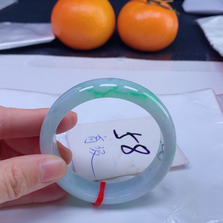 翡翠手镯未镶嵌5555555545454