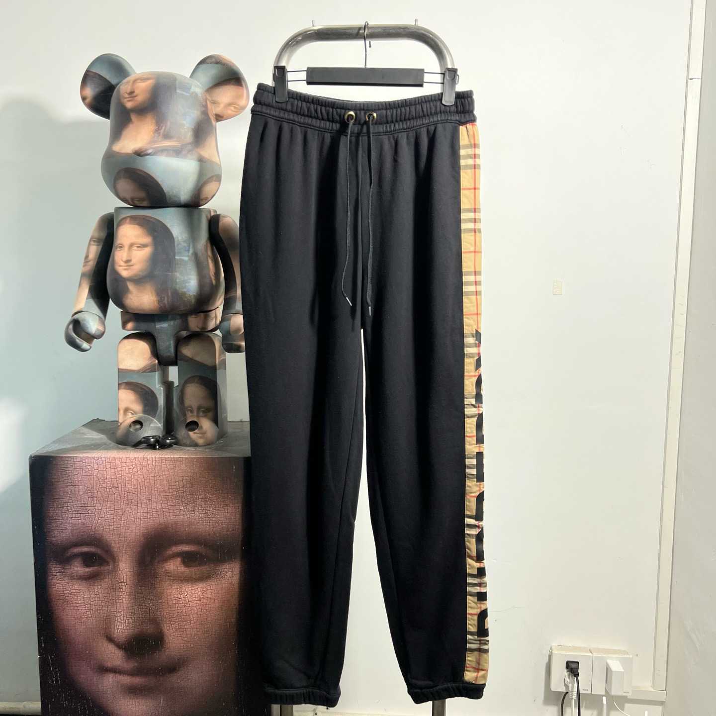 99新 BURBERRY/博柏利 格纹拼接长裤尺码：S腰围38裤长96