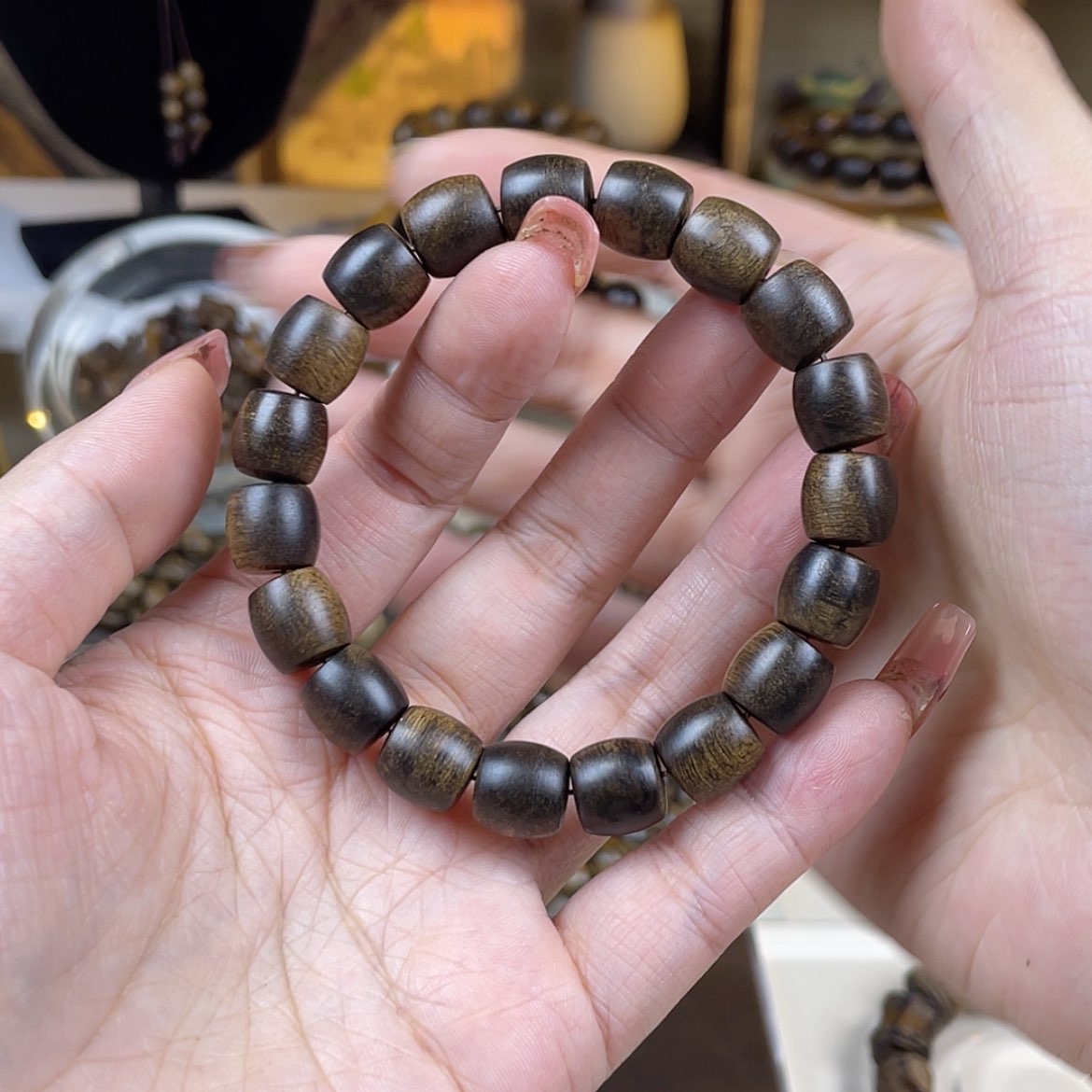 【闪购商品】沉香手串背*人越南沉香