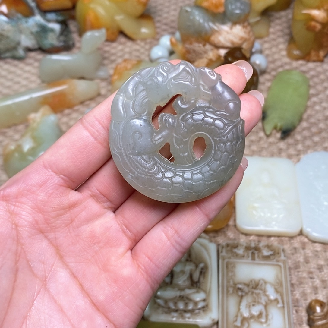 白玉菩提吊坠白玉菩提白玉菩提摆件