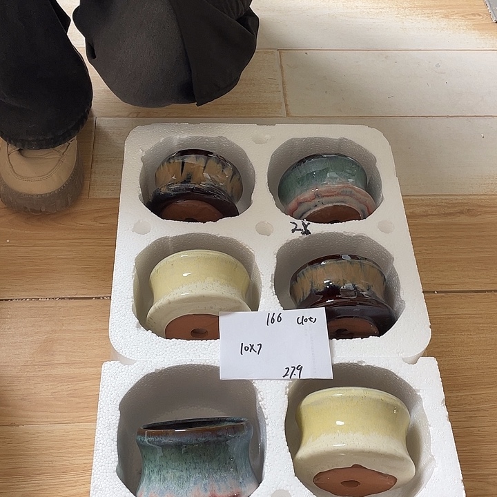 粗陶多肉花盆微瑕166