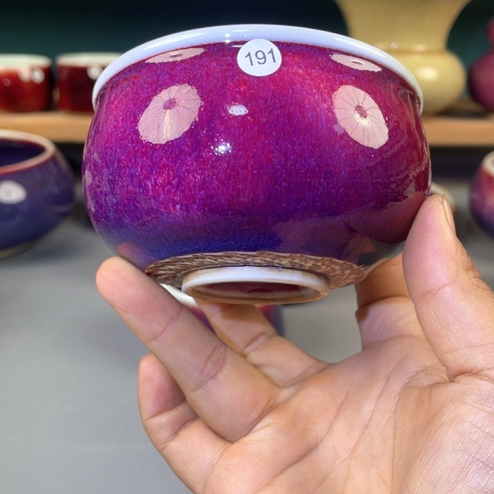 瓷片纯手工制作……微微瑕