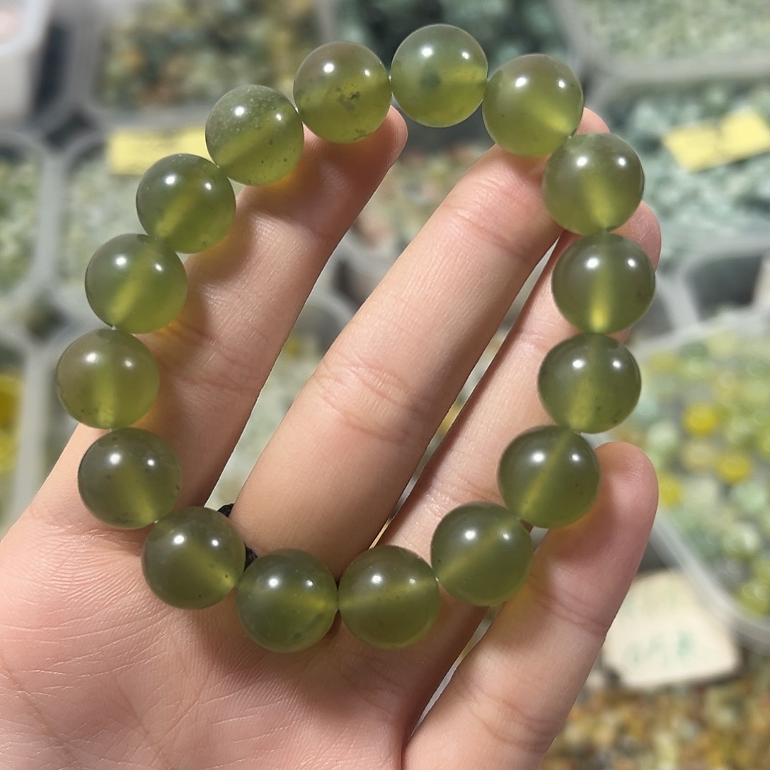 蛇纹石玉合金珠宝半成品