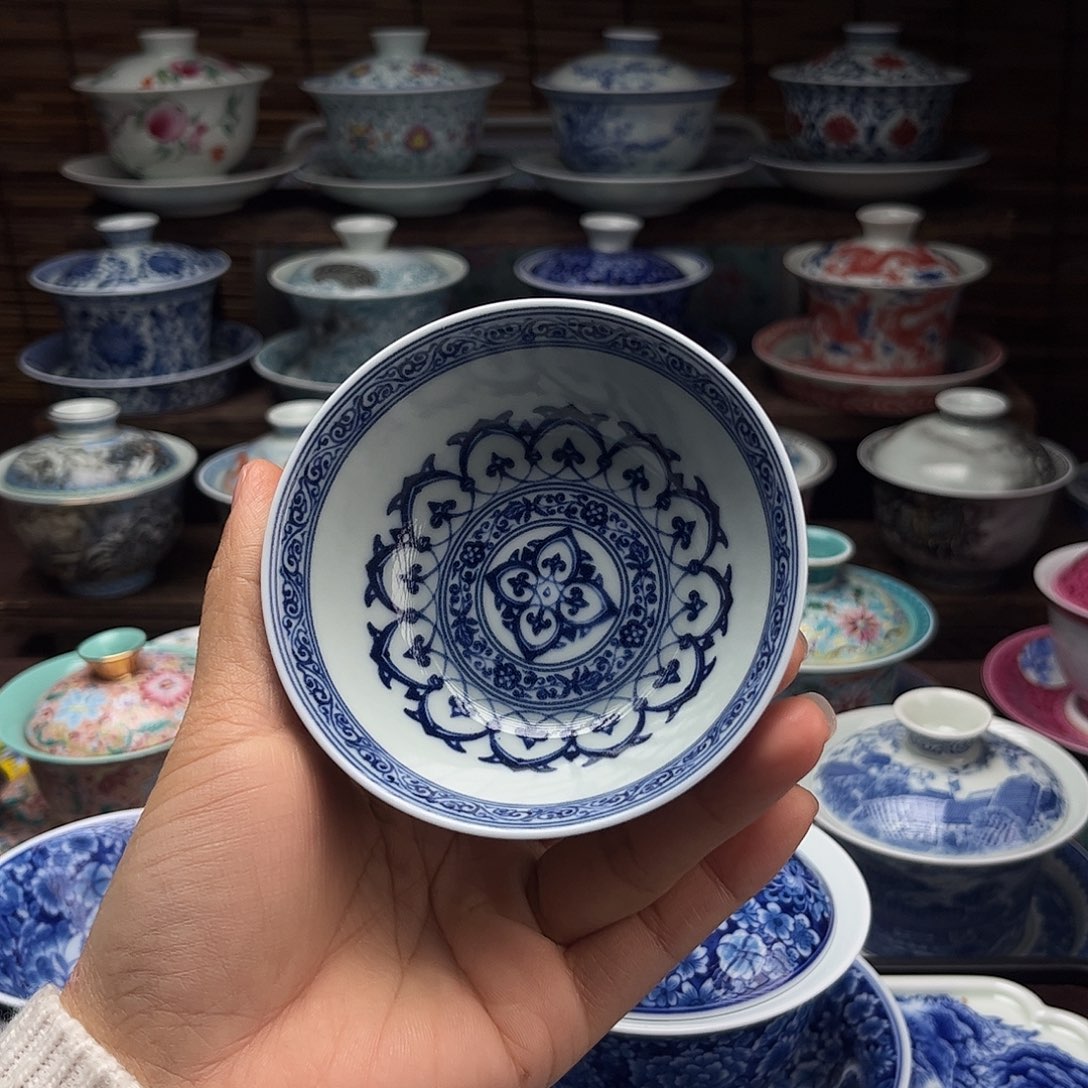 景德镇陶瓷普洱杯