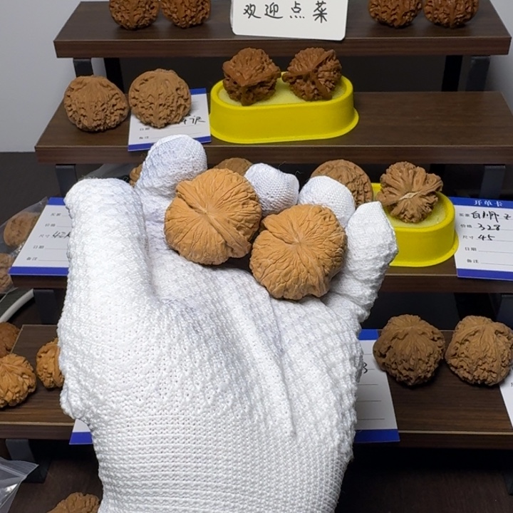 蒋***桃核吊坠40元宝翘