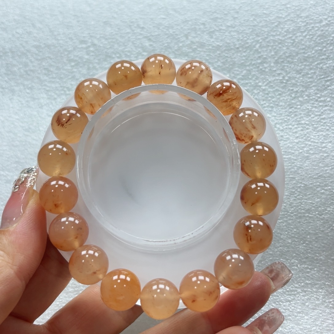 石英质玉手链未镶嵌+昕昕11.5