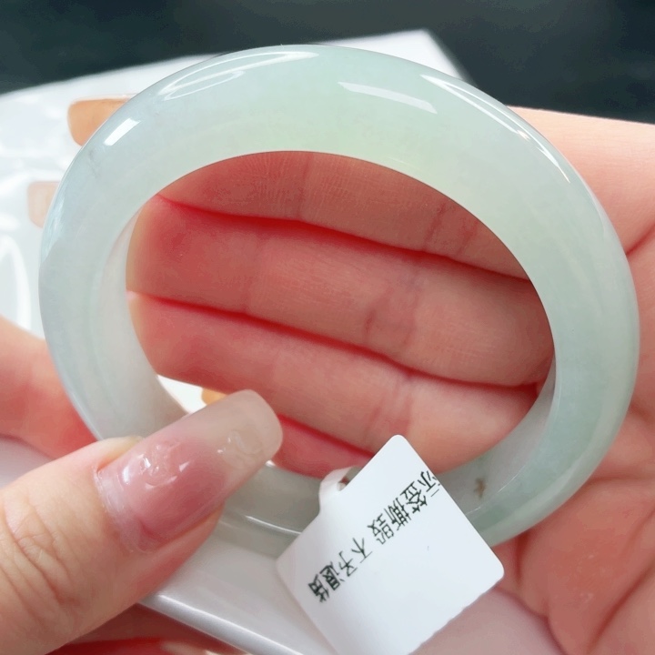 翡翠未镶嵌手镯缅甸天然a货翡翠小毕业