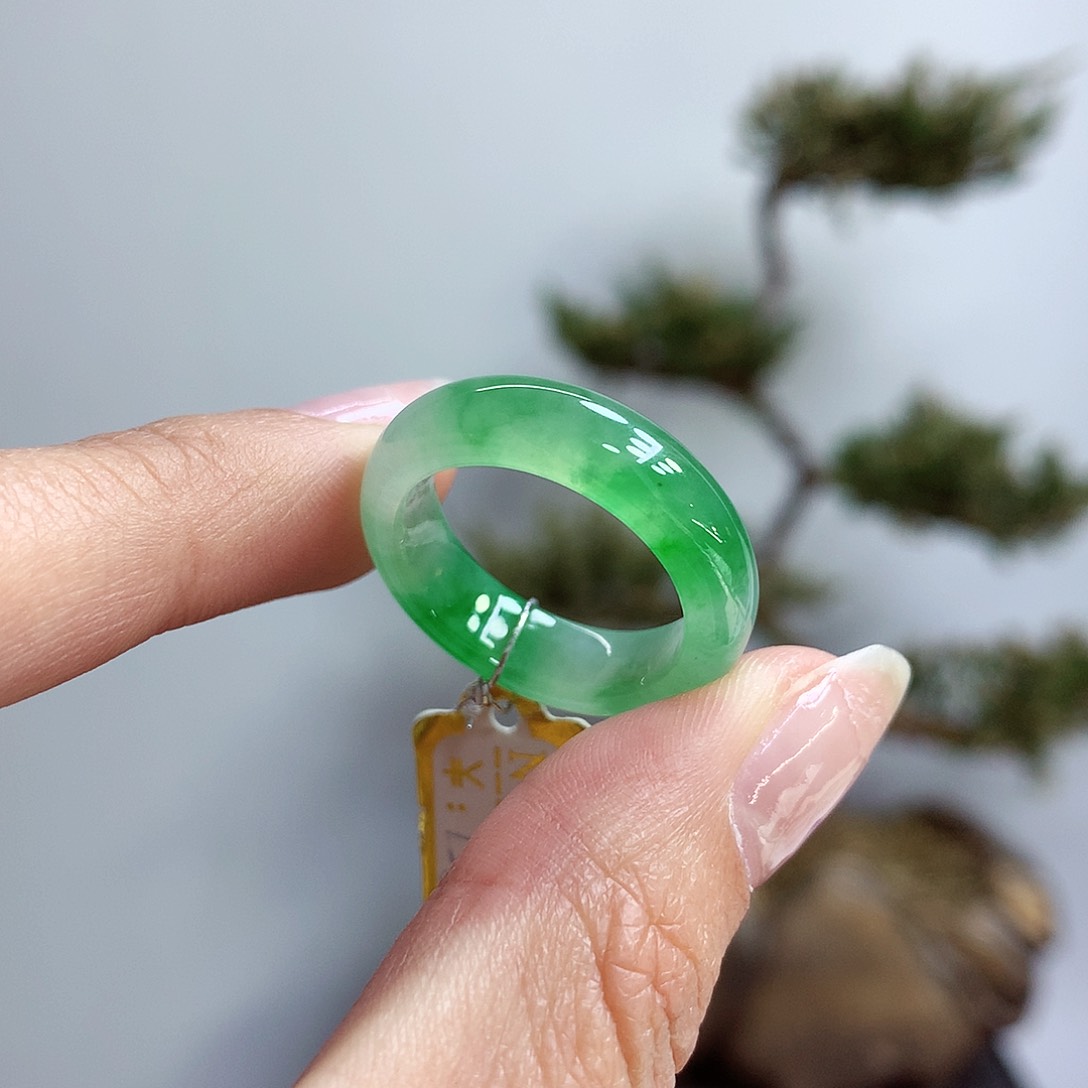 翡翠戒指未镶嵌18号