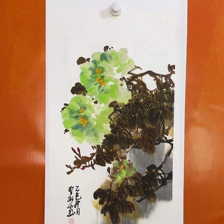 国画张圣敏先生纯手绘作品