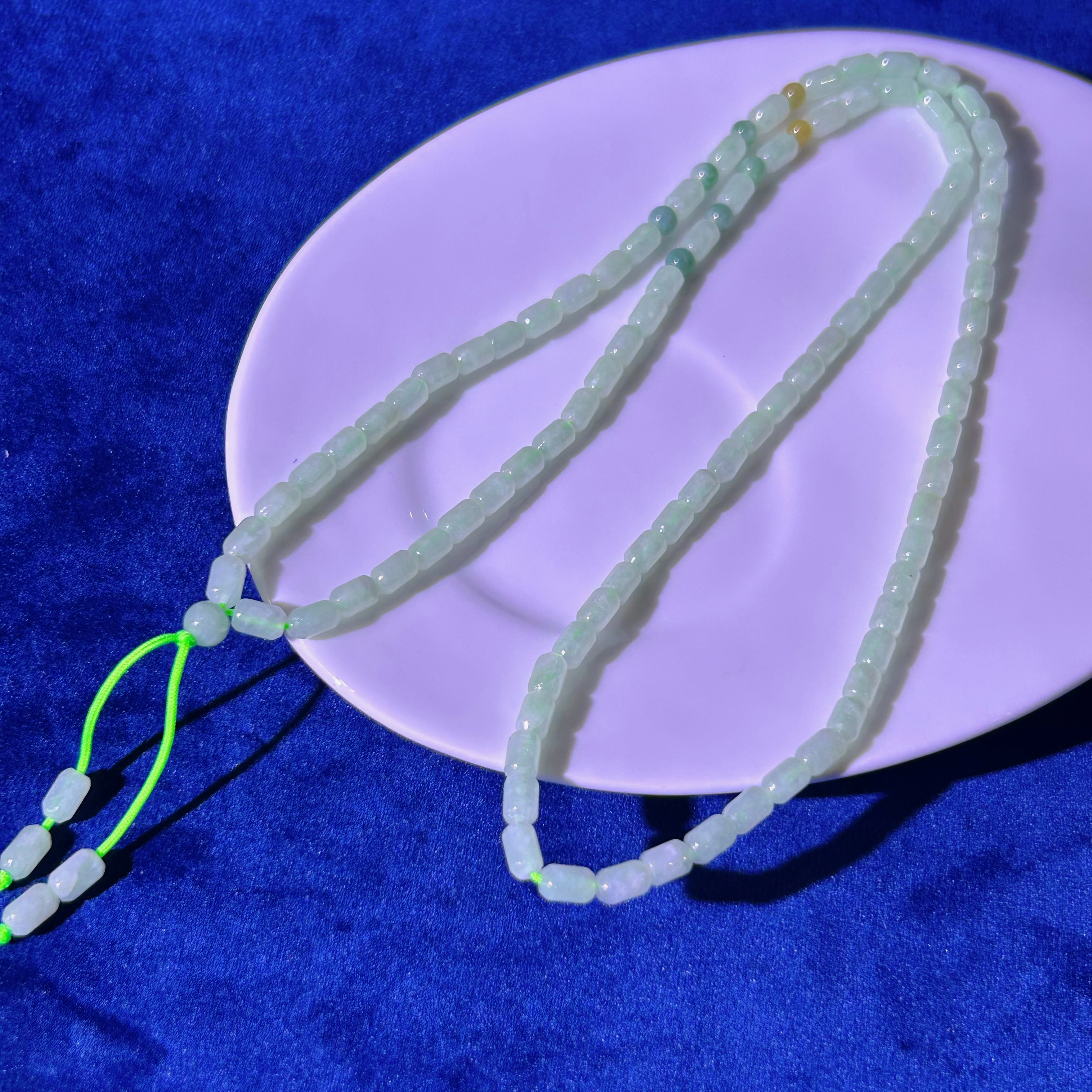 翡翠项链-珠径5+-FC205