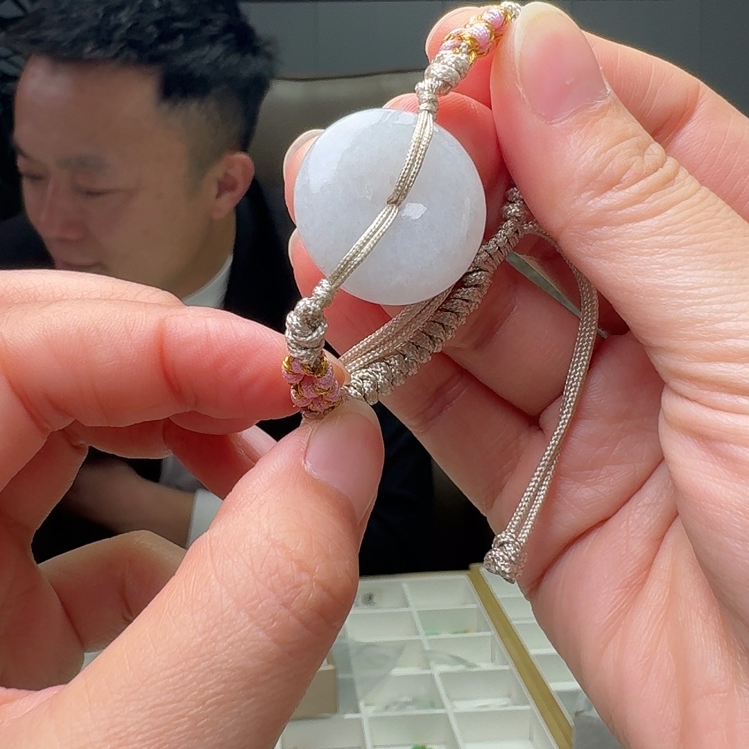 翡翠未镶嵌手链天然