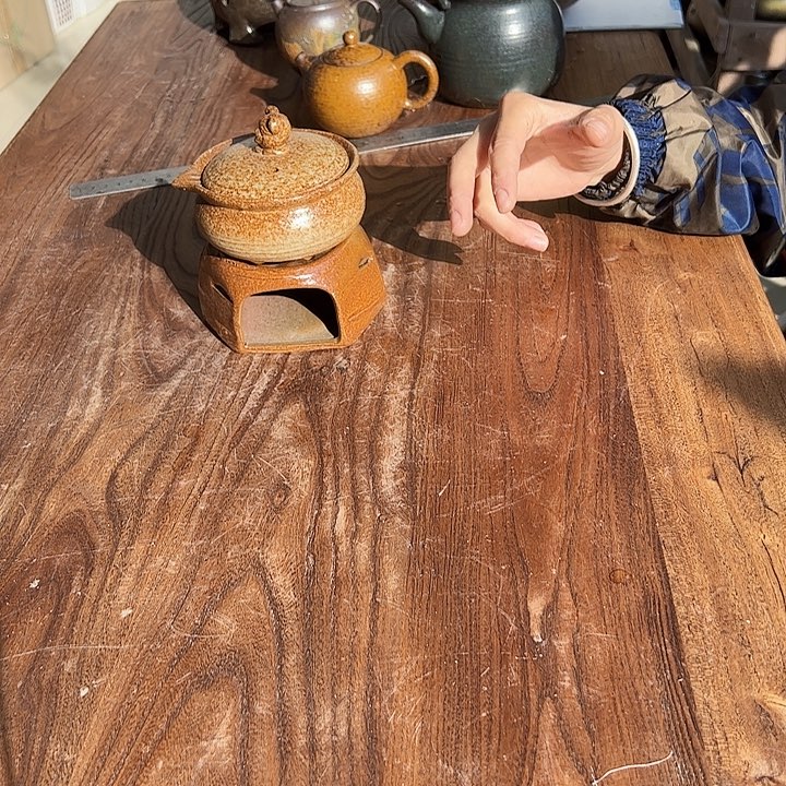 紫砂宜兴紫砂粗陶茶具17