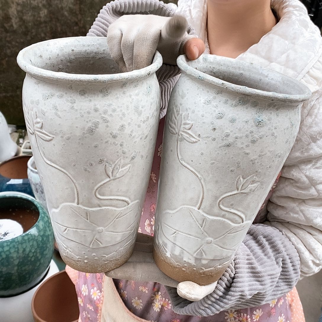 紫砂花盆正品口15高26