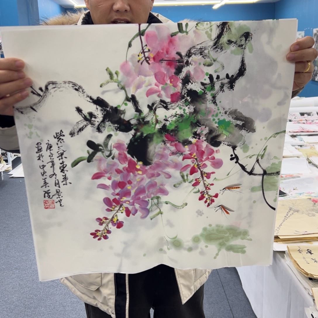 国画国画纯手绘欣赏