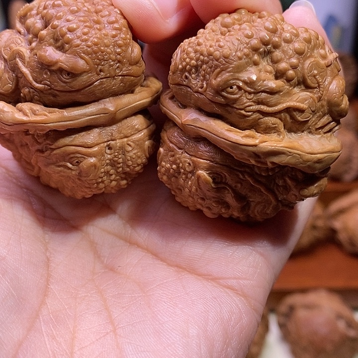 【闪购商品】核桃手串/手链快**家爆丁金蟾