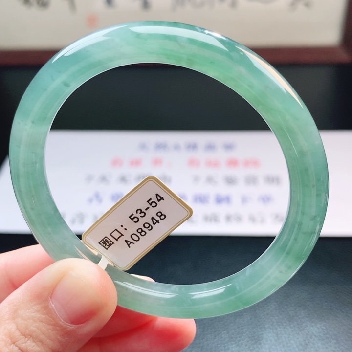 翡翠未镶嵌手镯翡翠手镯24