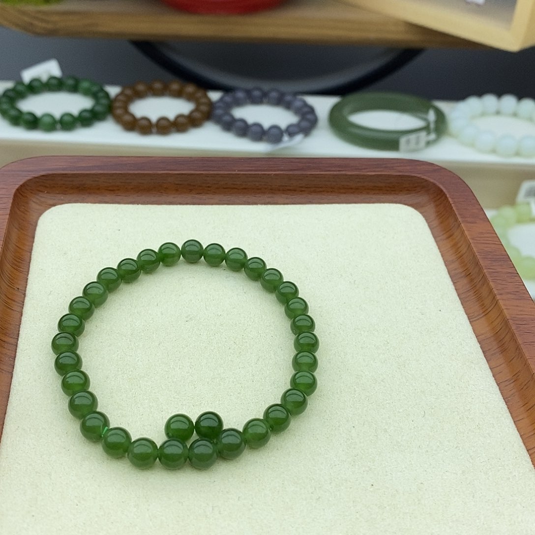 和田玉手链未镶嵌