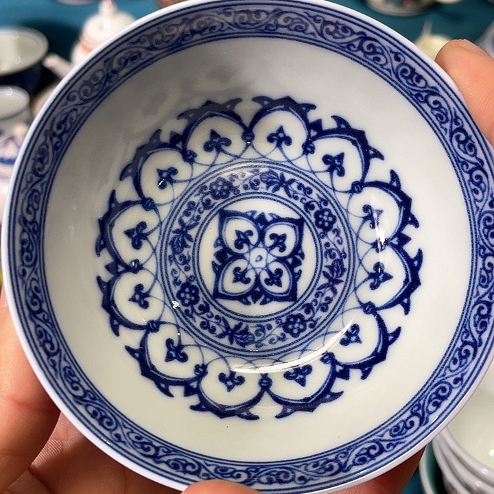 景德镇陶瓷主人杯12344