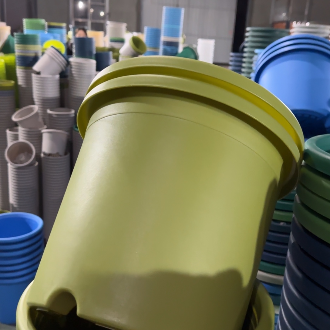 树脂四季盆5#无拖果绿微瑕6