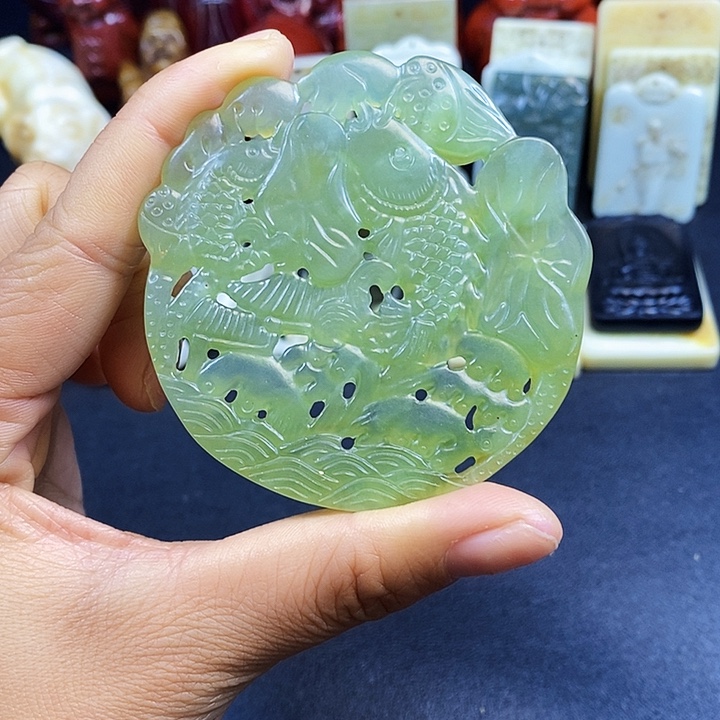 把件白玉菩提精选