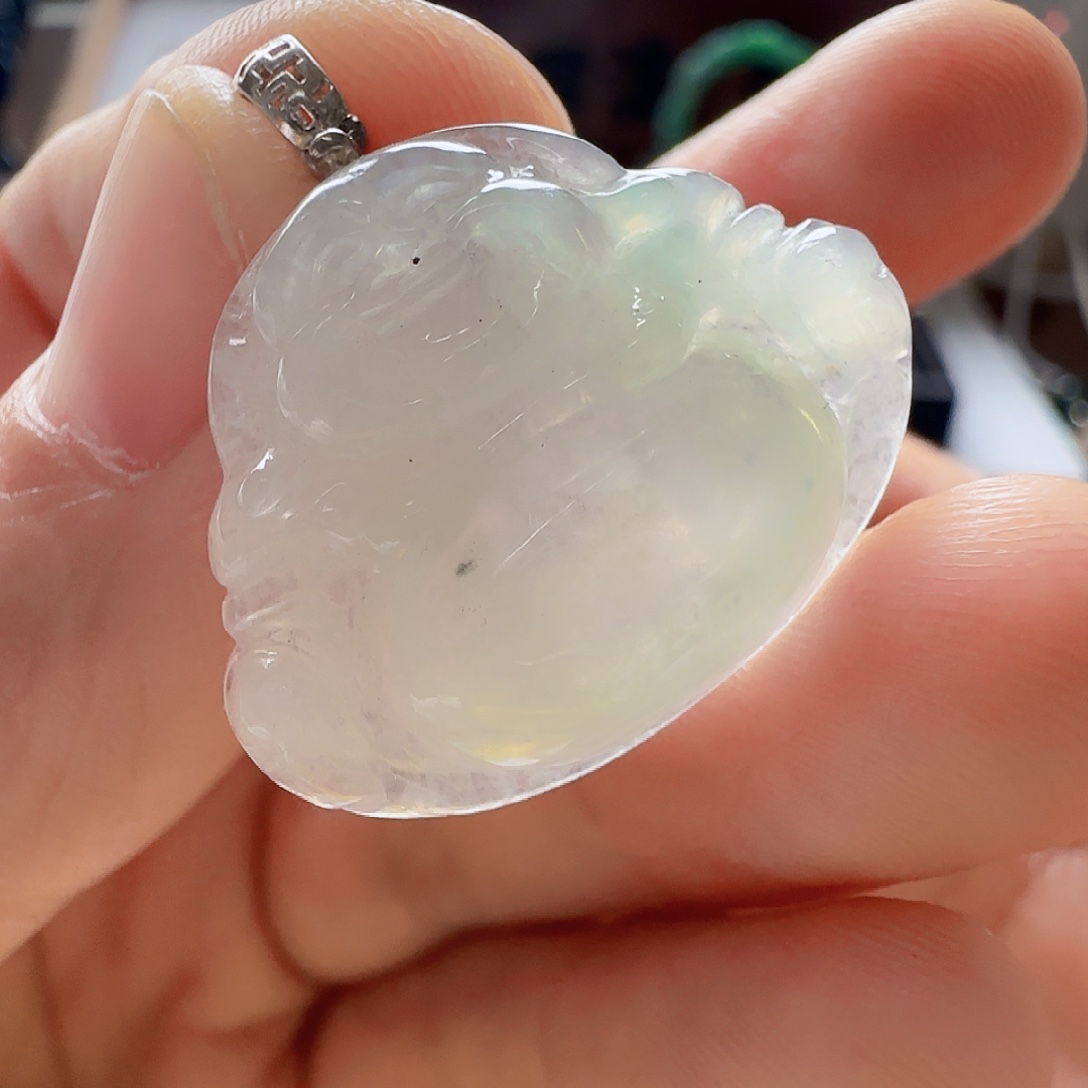 翡翠银S925镶嵌手镯翡翠100