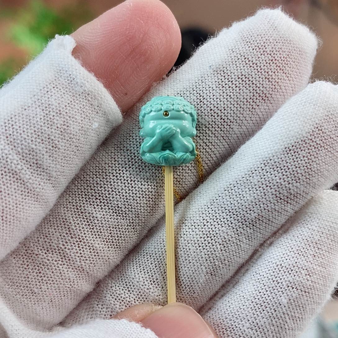 绿松石珠宝奇石未镶嵌