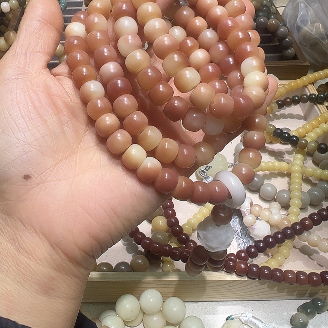 吊坠白玉菩提8×10