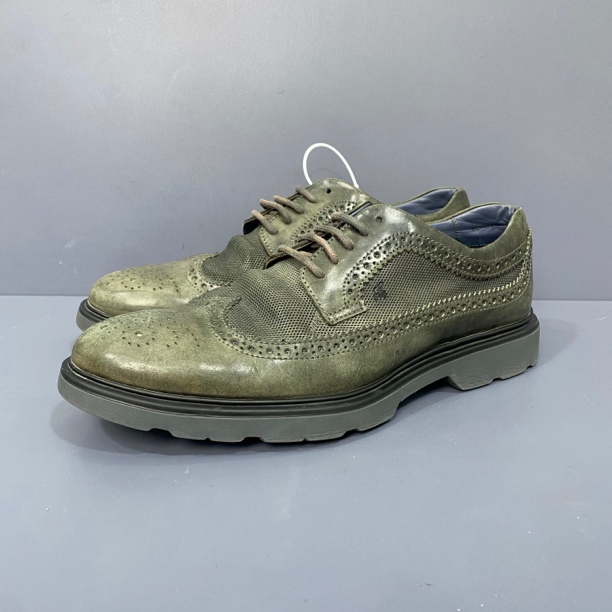 95新 HOGAN 42码 hogan皮鞋 休闲鞋 总体不错 鞋面刮擦 29
