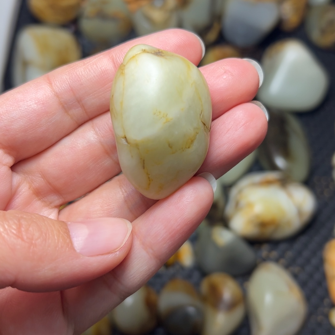 和田玉未镶嵌挂件19