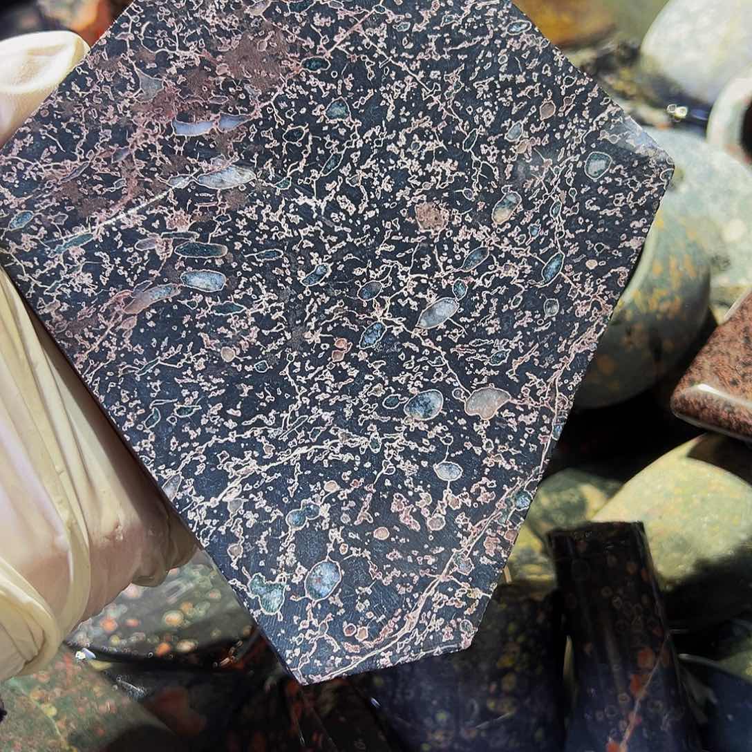 梅花玉鱼缸石茶周边微瑕不退不换