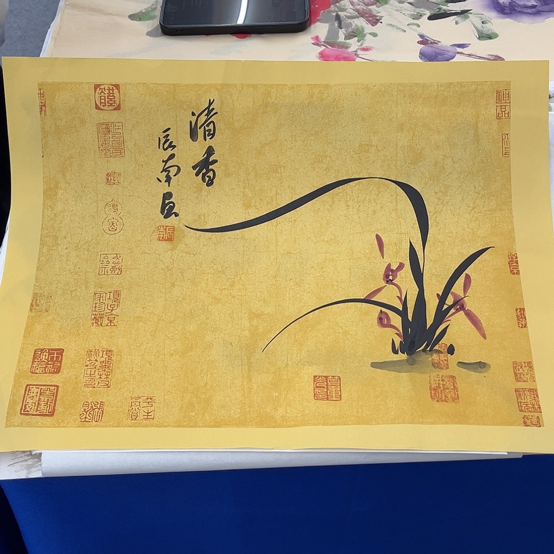 国画纯手绘作品欣赏