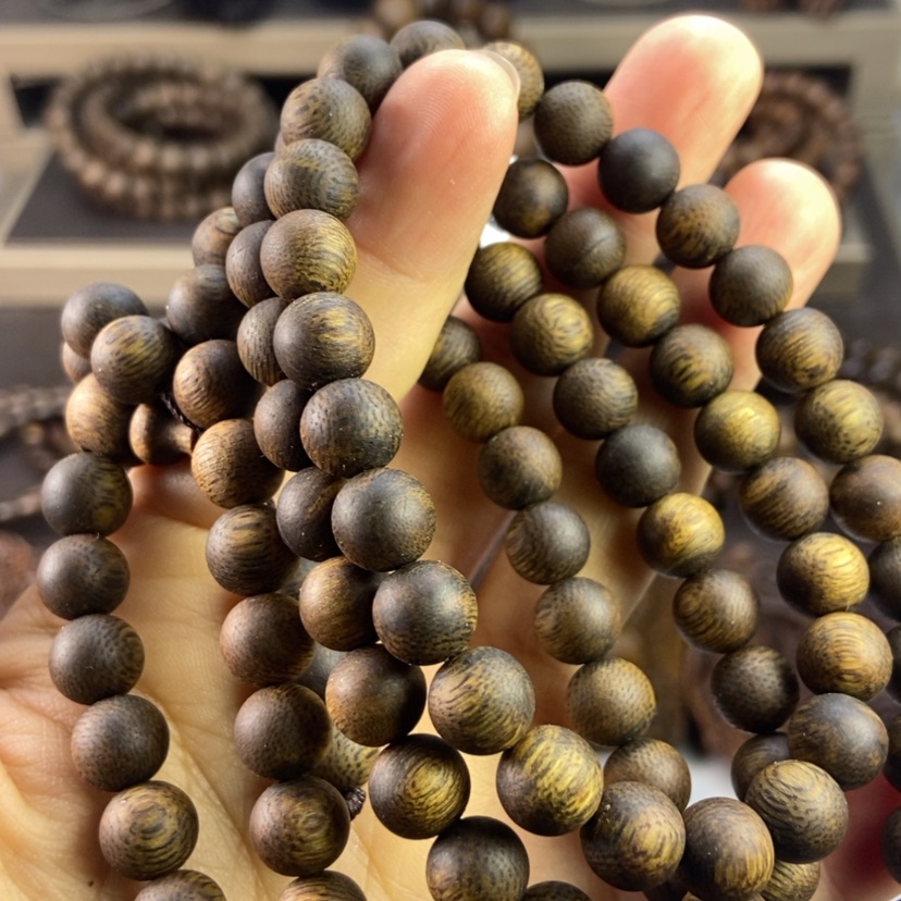 【闪购商品】沉香手串云**越南芽庄白奇楠