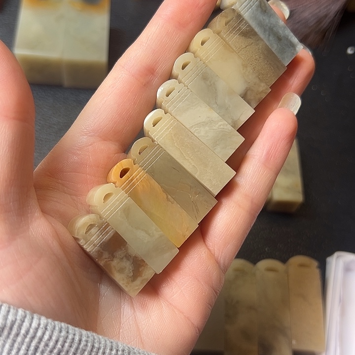 伊犁石印石10个1.0*1.0*3.0