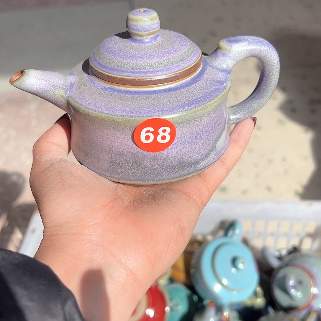 摆件郑家钧窑摆件微